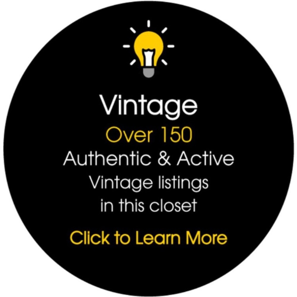 Vintage = 25+ YEARS OR OLDER